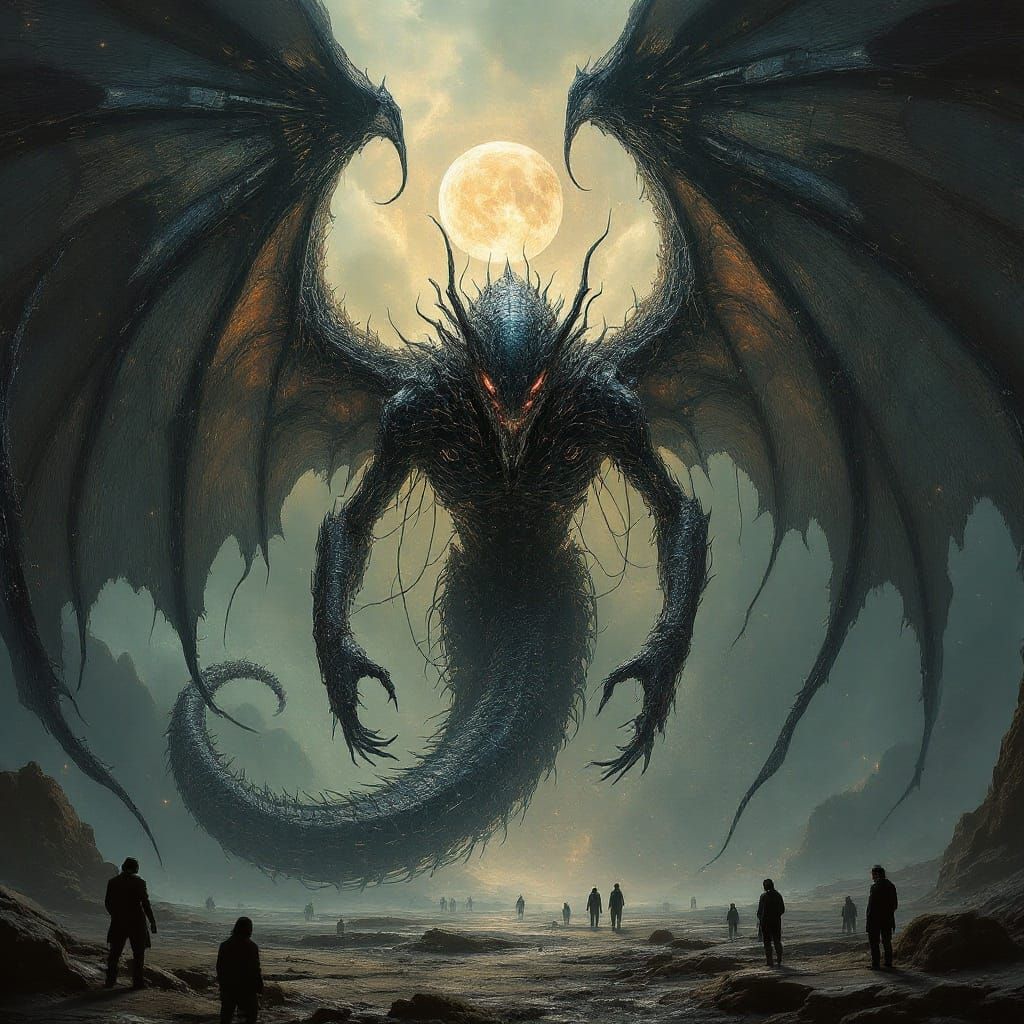 Lovecraftian Horror Born from Cosmic Abyss