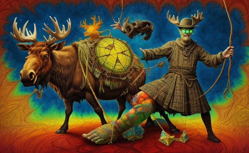 Fat Foot Joe and The Moose