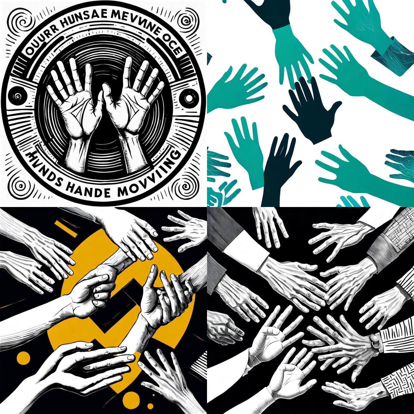 Dynamic Hands in Motion