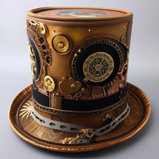 steampunk top hat
