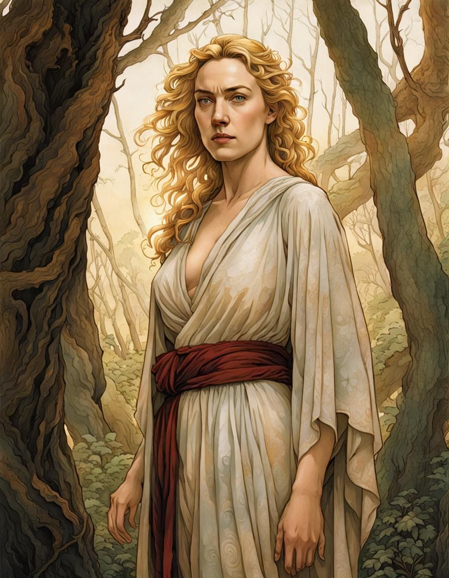 Winslet-esque Portrait in Natural Light