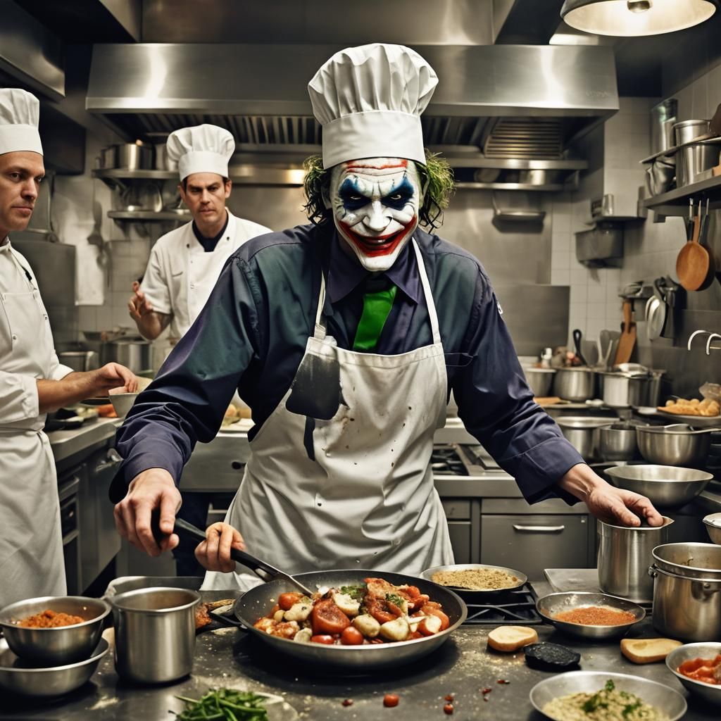 The Joker as Chef: A Culinary Performance