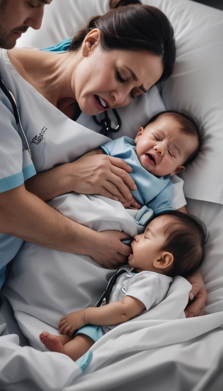 Heartbreaking Scene: Toddler Grieving Father's Death