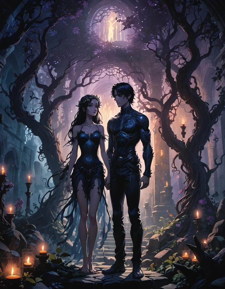 Gothic Adam and Eve
