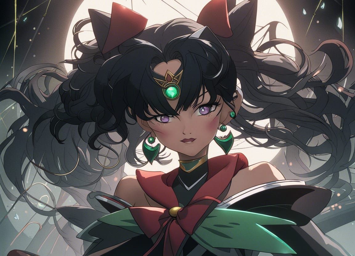 Sailor Pluto Detailed Matte Painting in 8K