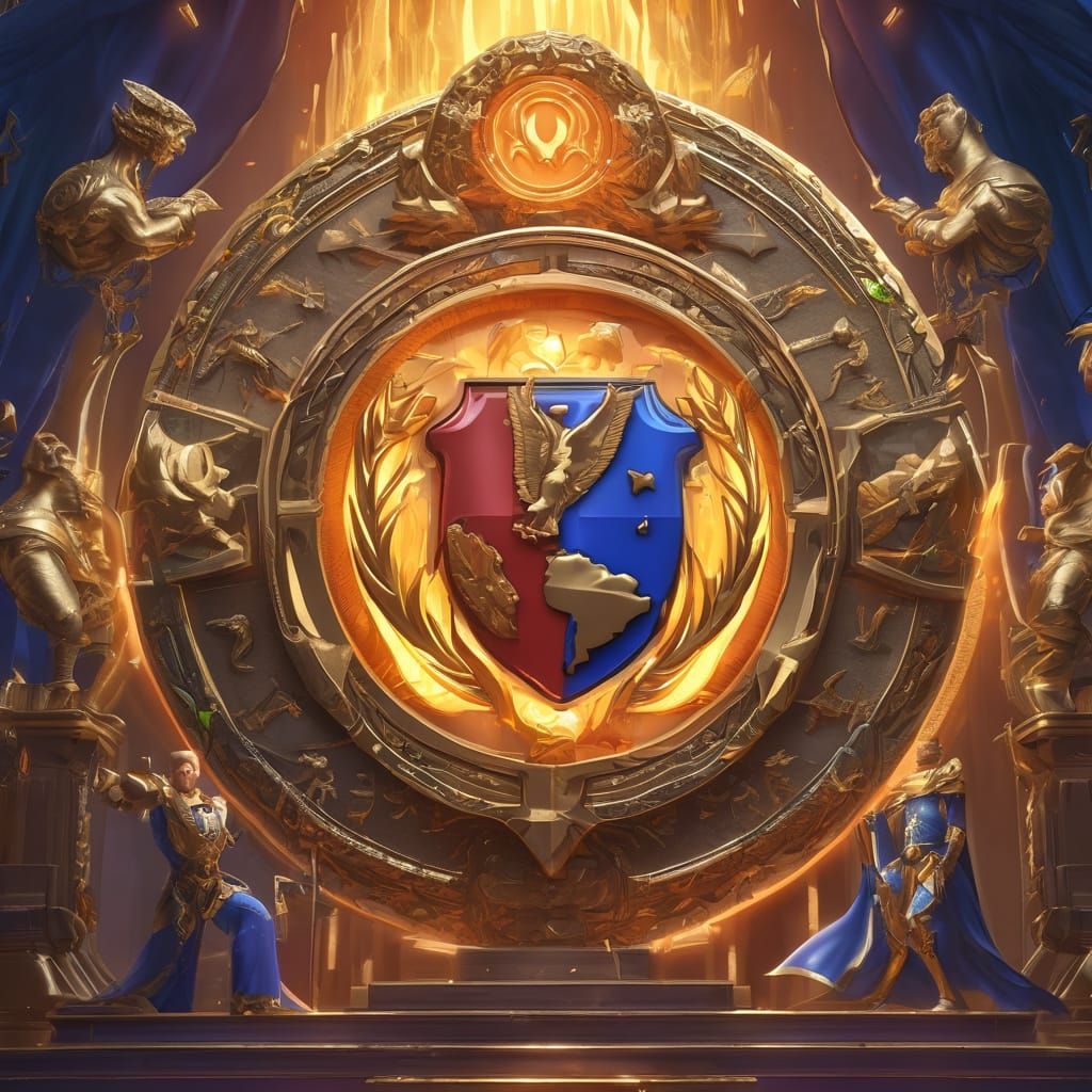 Sergio Holds Letter: Fantasy Concept Art Illustration