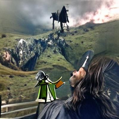 Aragorn Told to Leave Gondor: AI Art
