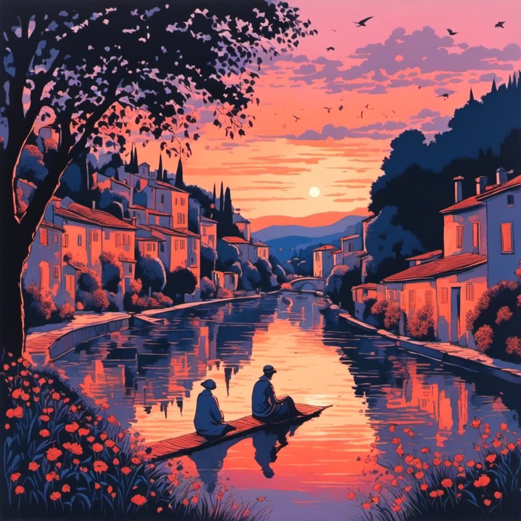 Summer night in Italy