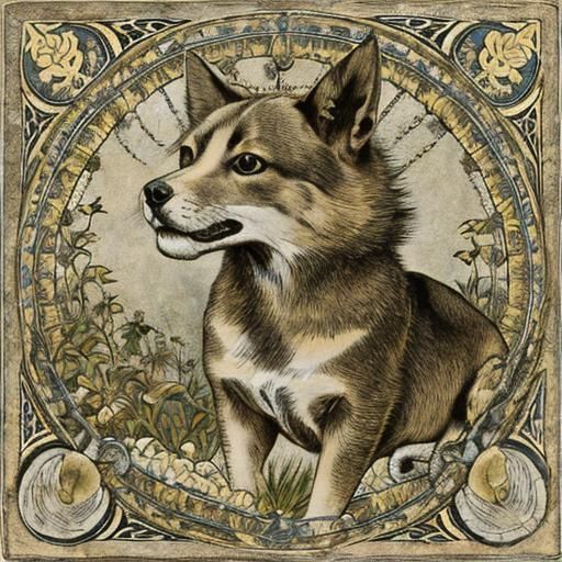 AI Generated Ukiyo-e Style Image