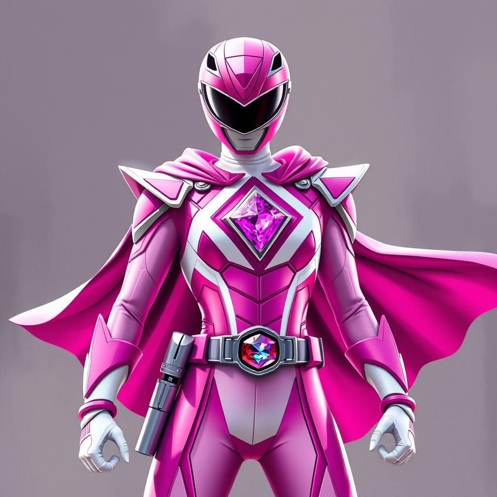 The Pink gemstone power ranger