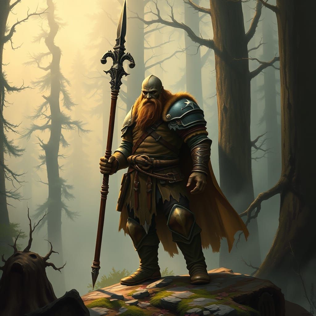 Stout Strig Paladin Guardian of the Ancient Forest