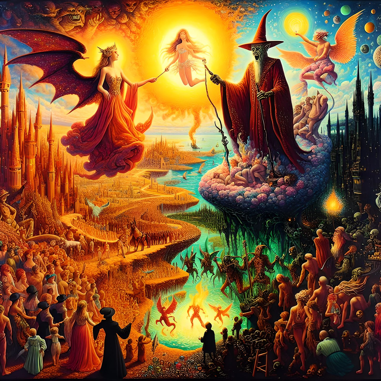 The Dark Wizard and His Muse