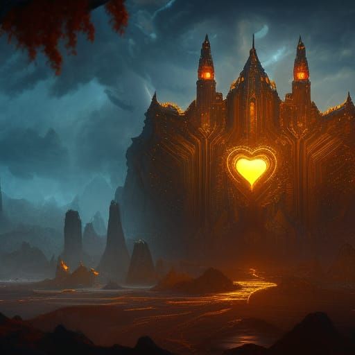 Heart of Gold Fantasy Concept Art