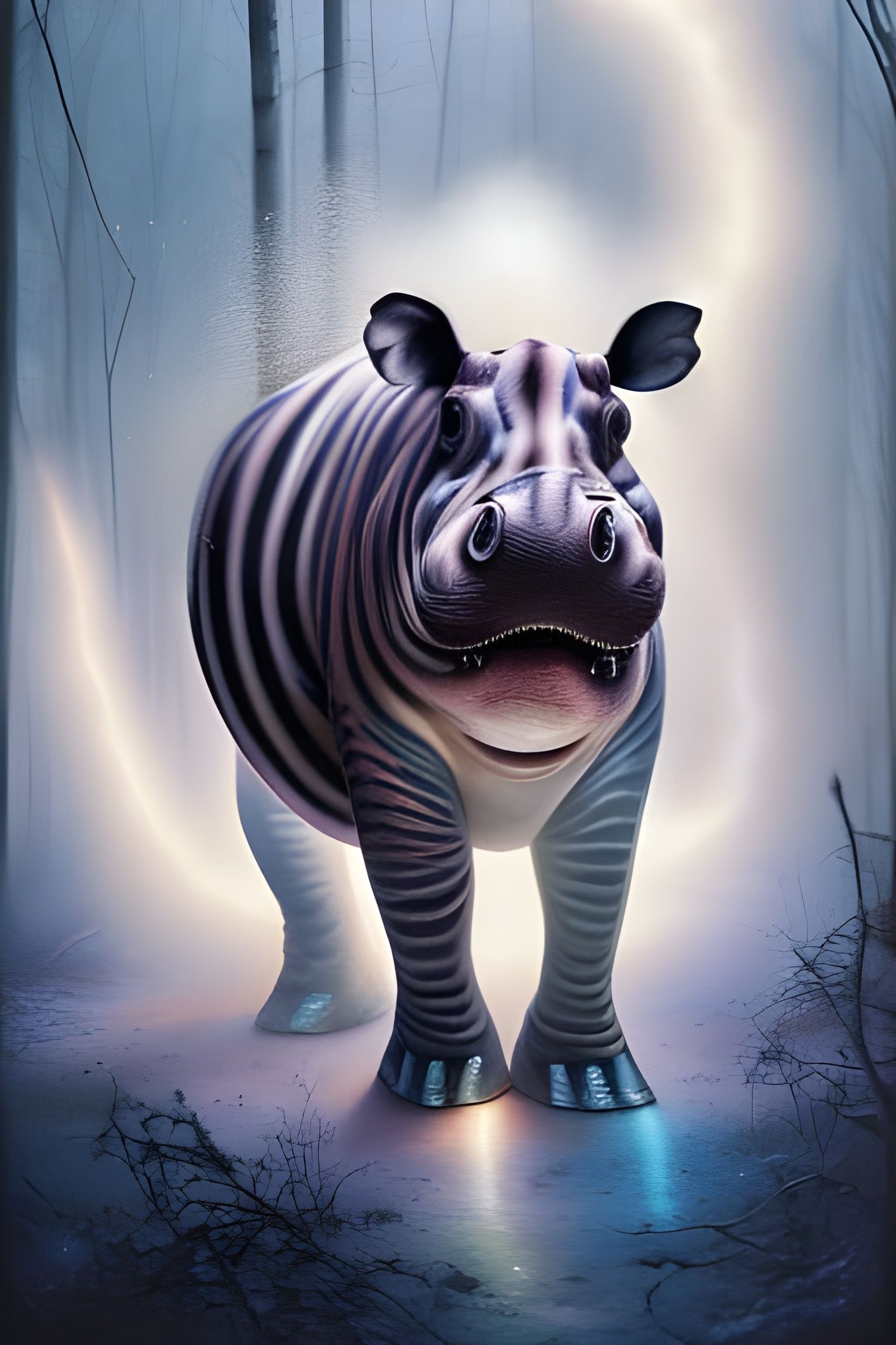 Hepbra pops out for a visit