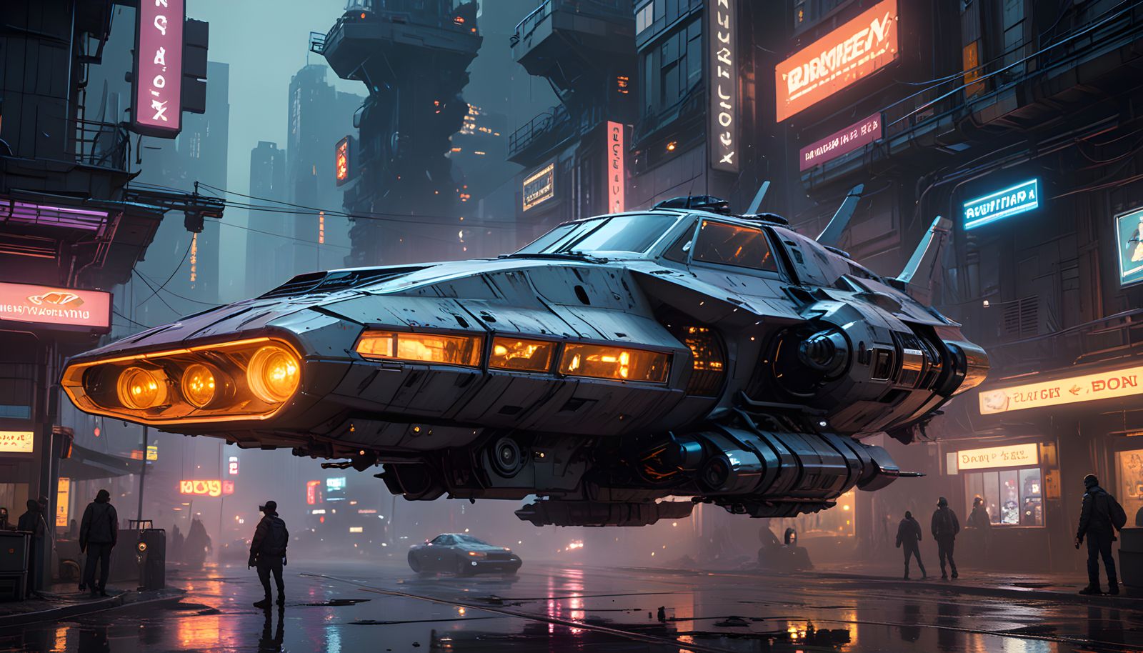 Wipeout 2097 Video Game Cover in Sci-Fi Futuristic Style