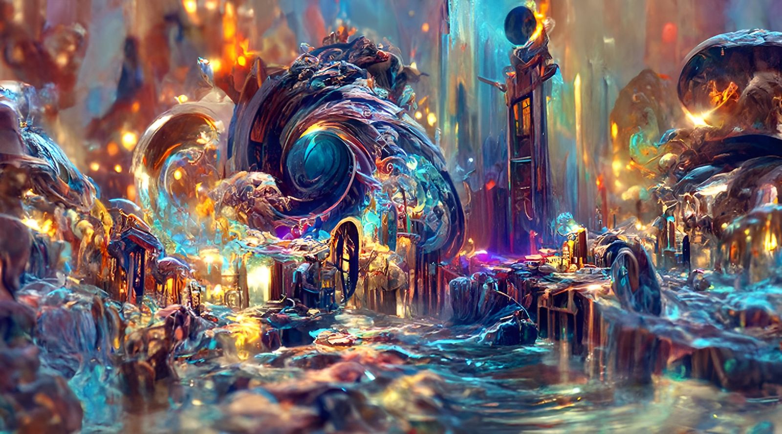 Digital Workshop Maelstrom: A Stunning Matte Painting