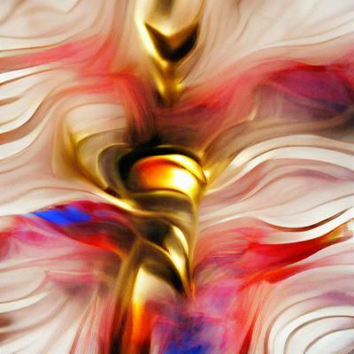 Abstract Depiction of Divine Favor