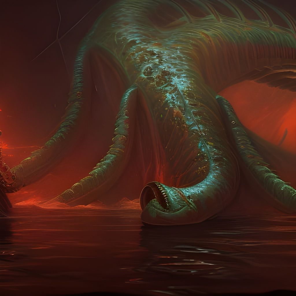 Lovecraftian Horror: Man Transforms into Deep One