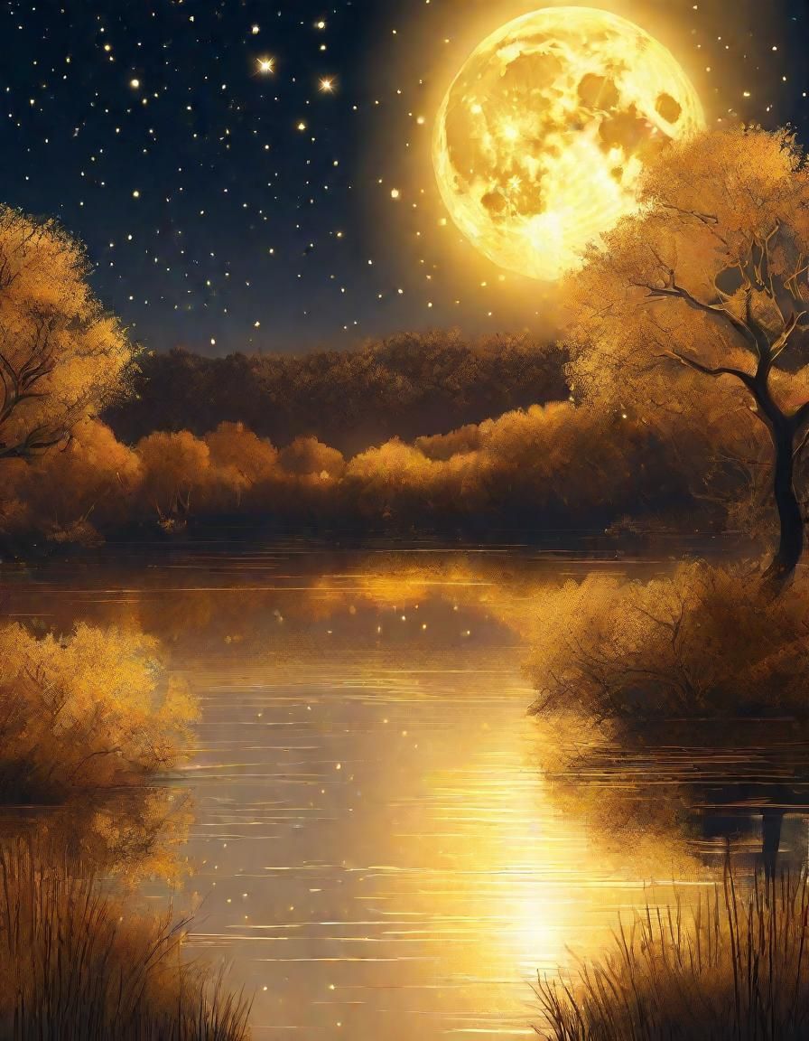 Golden moon