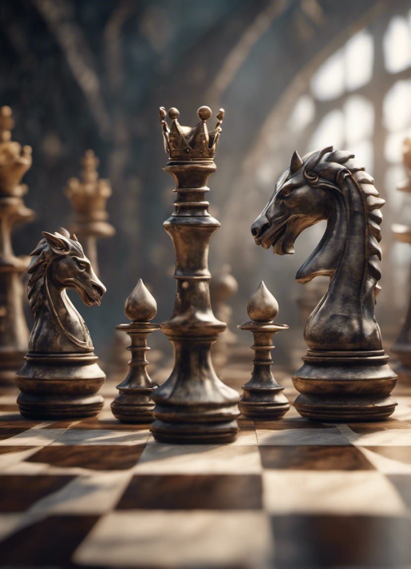 "Strategic chess, where every piece matters."