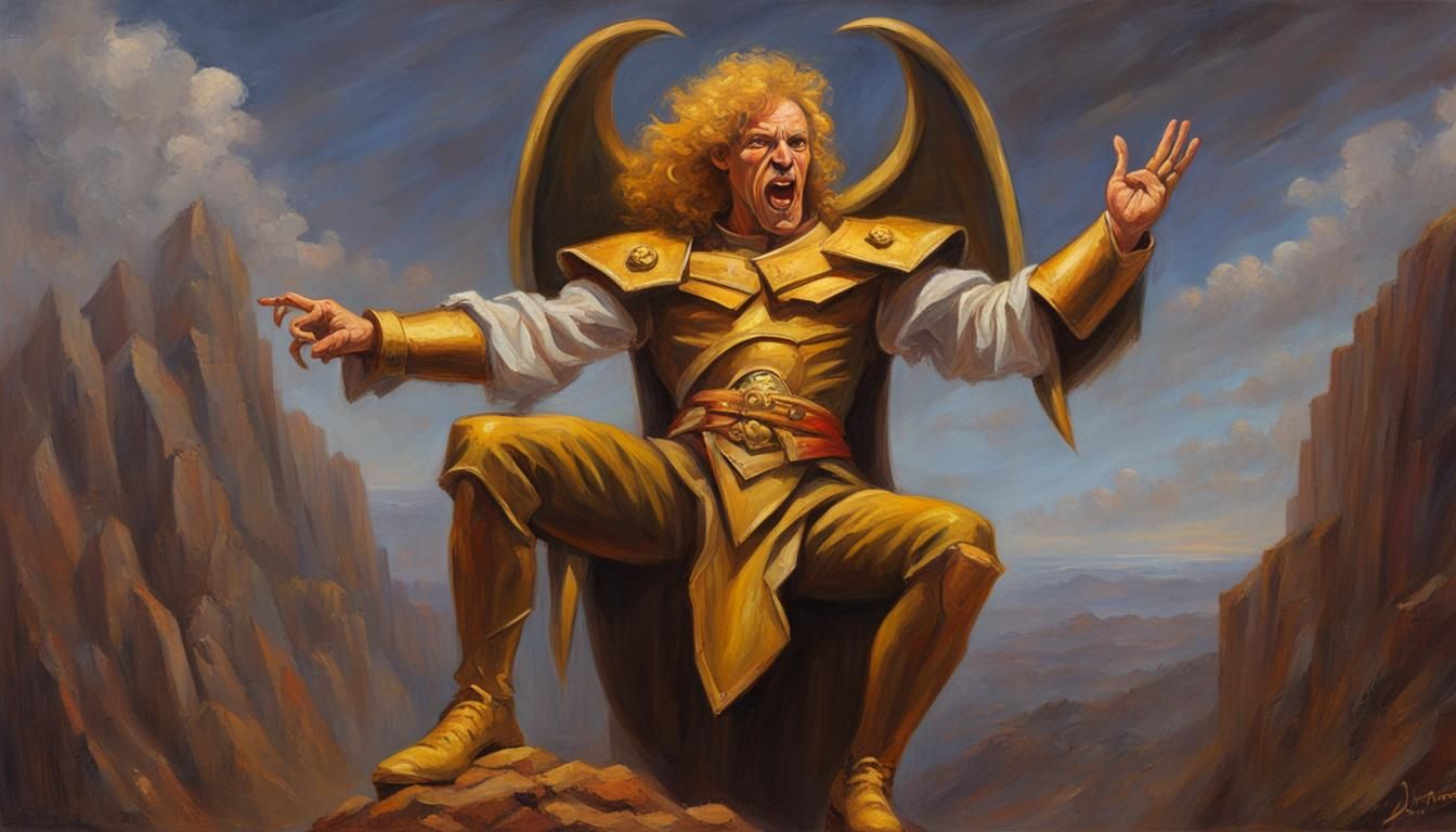 Oil Painting in the Style of James Gurney