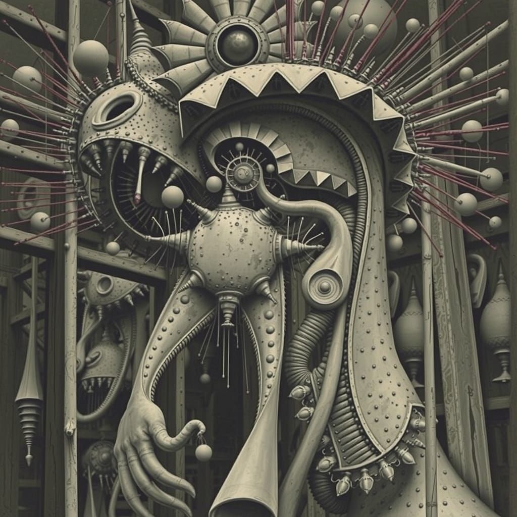 Surreal Rainy Monday in Vintage Style