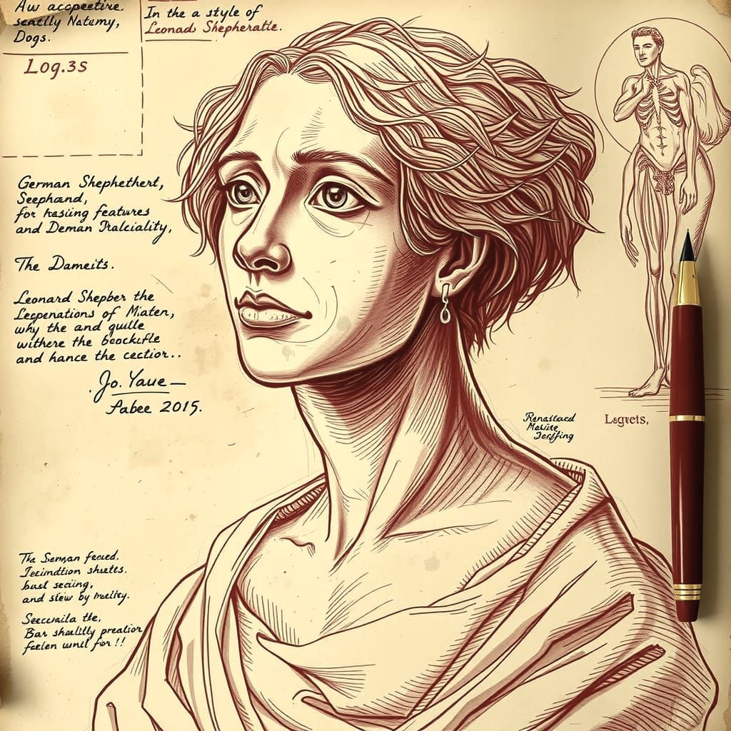 Photorealistic chalk drawing