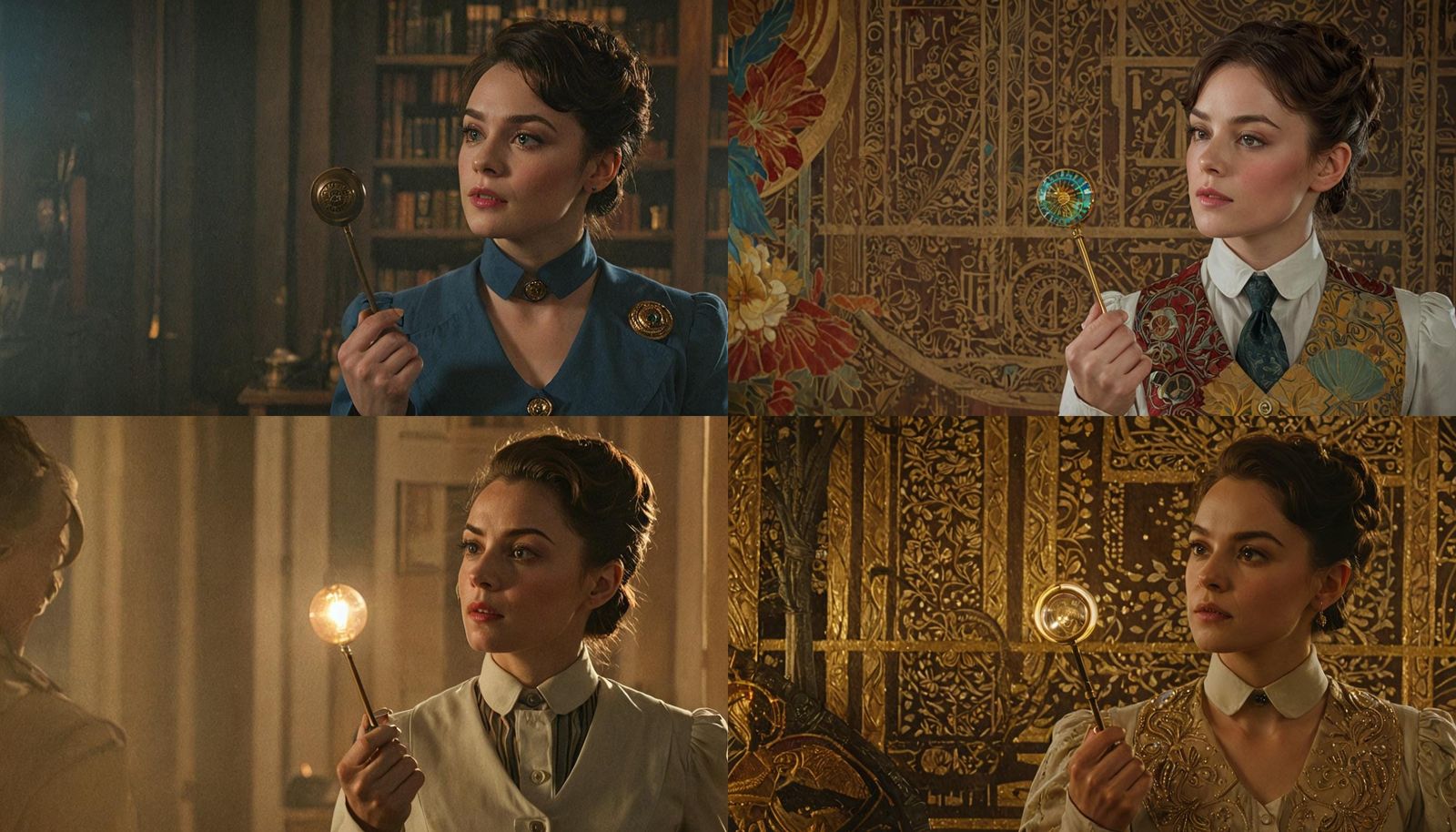 1942 Cairo Doctor: Anime-Style 3D Portrait