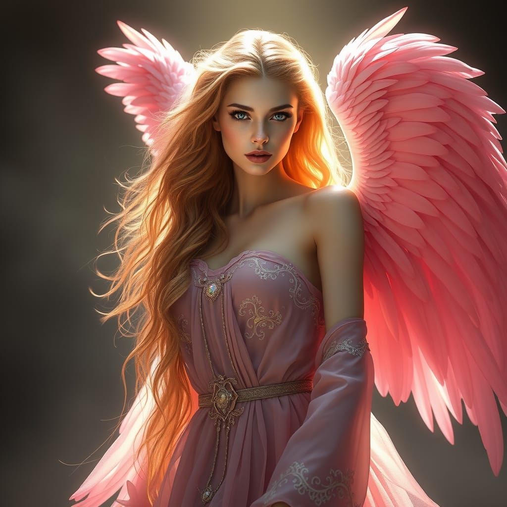 Divine Goddess in Ethereal Glory