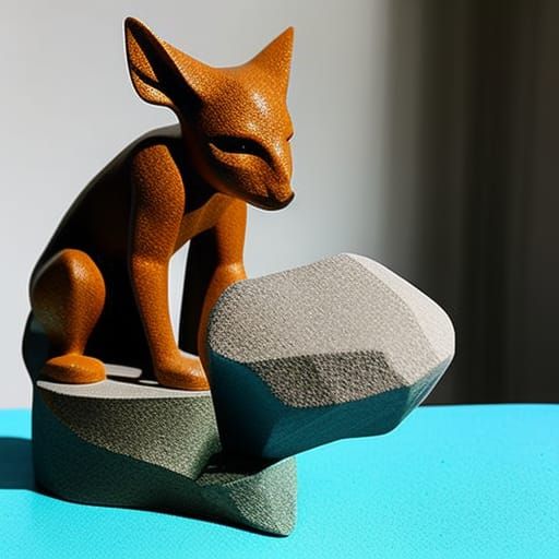 Crystal Catwoman Sculpture in Magical Shop