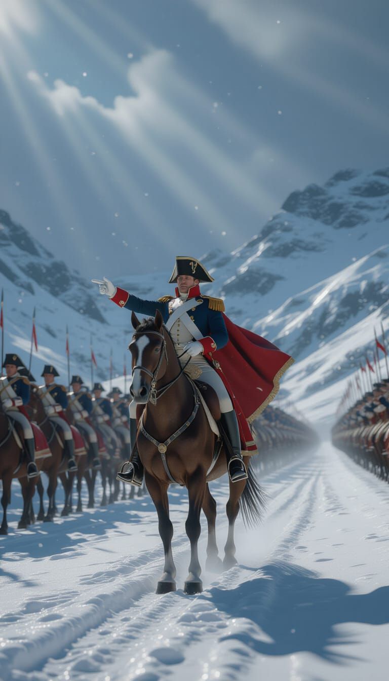 Napoleon Crossing the Alps: Neoclassical Painting Meets Unre...
