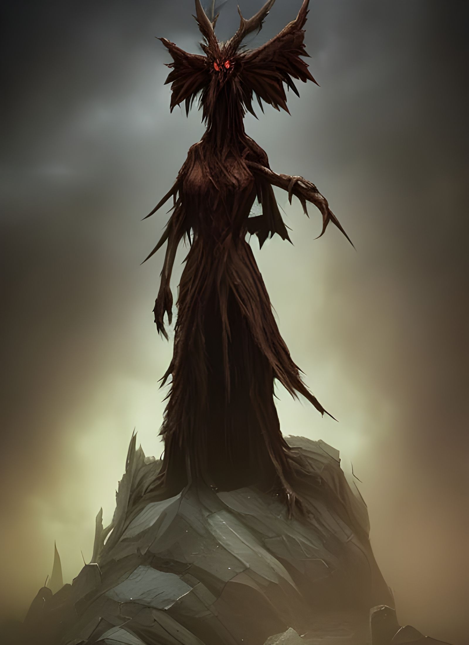 Evil Chicken God in Post-Apocalyptic World