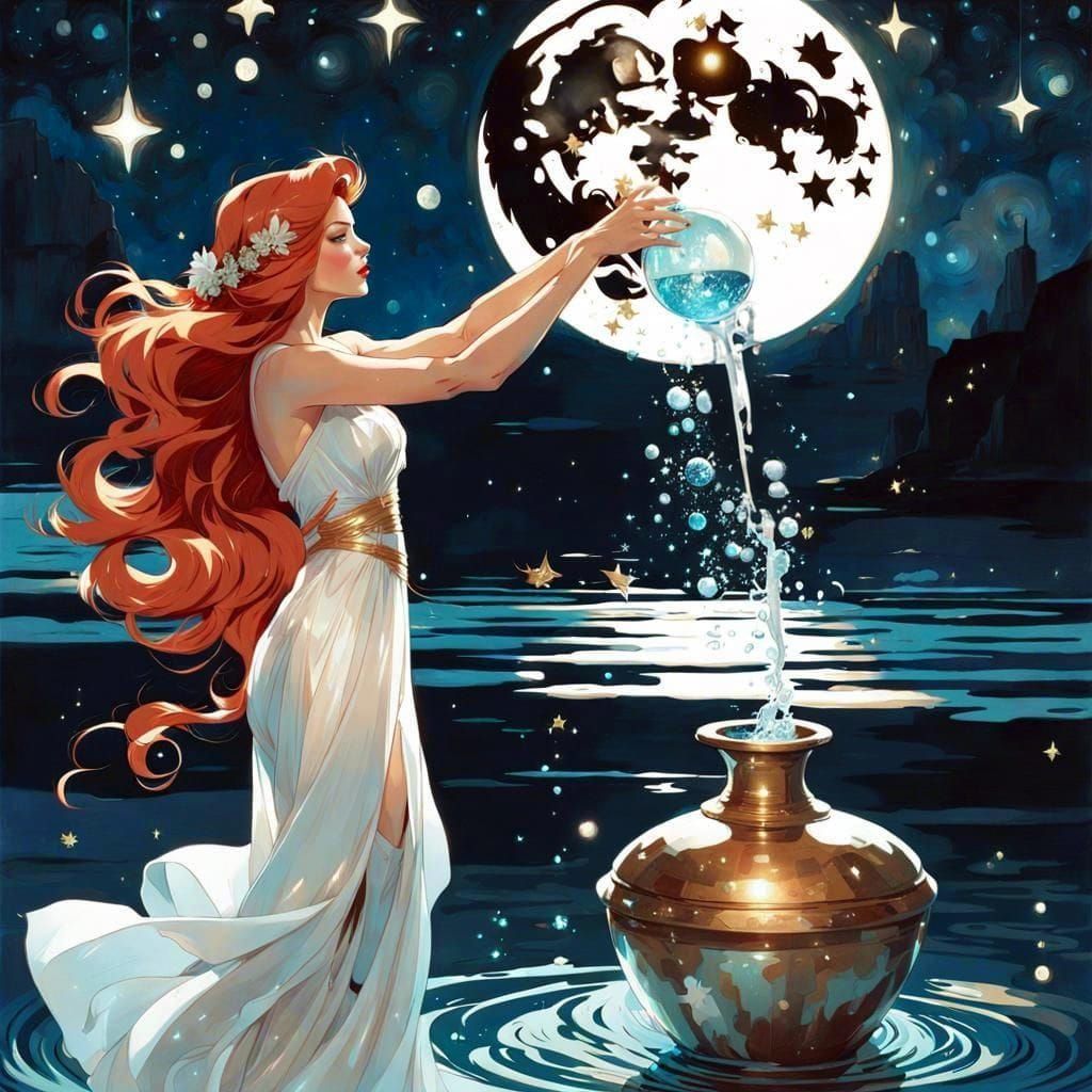 Dynamic Water Jet and Droplets