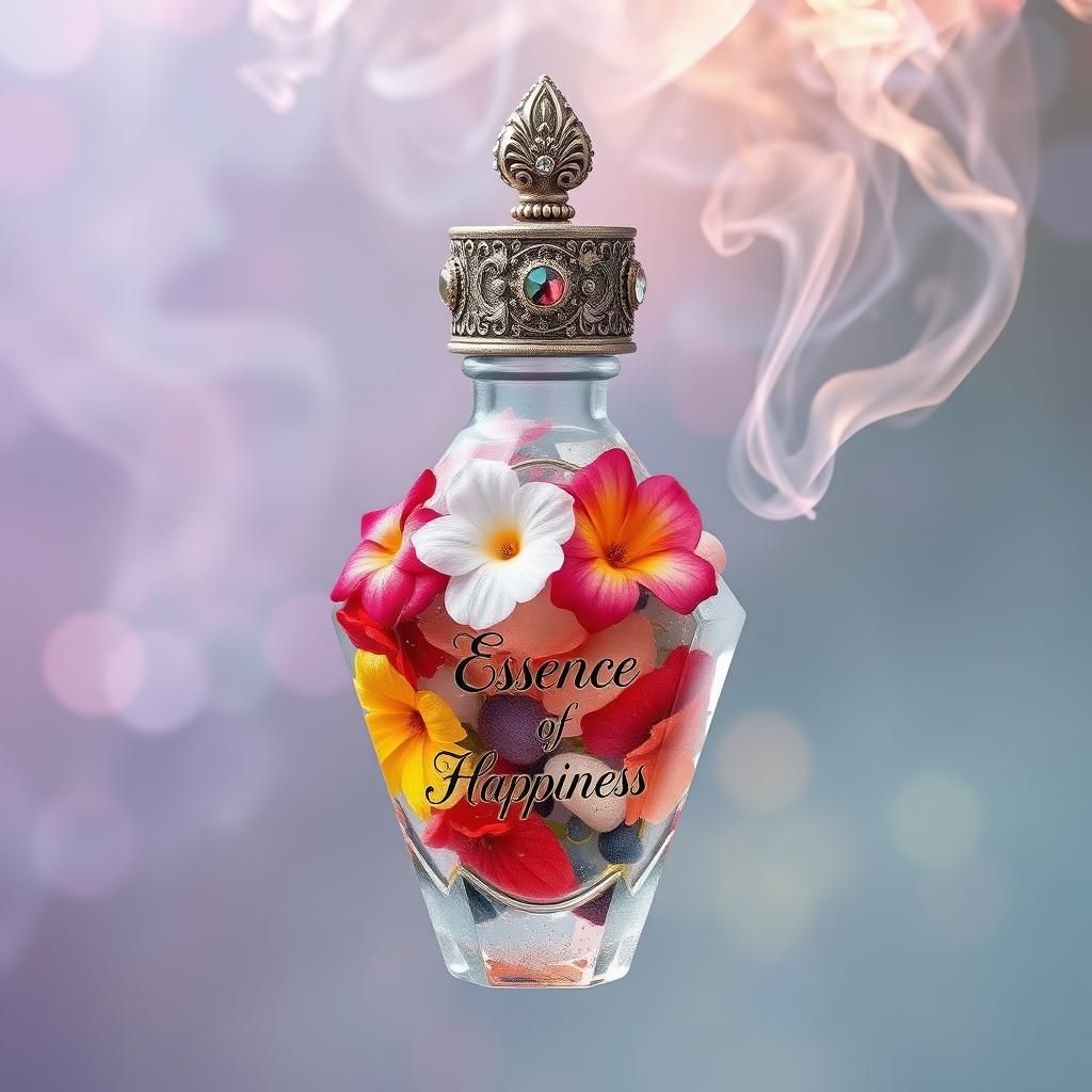 Ornate Diamond Dropper with Floral Essence