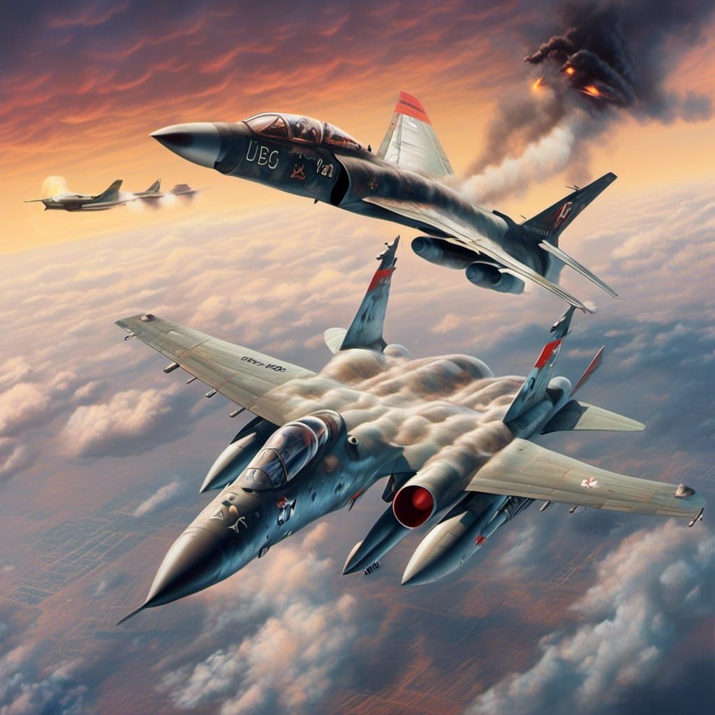 Cold War Dogfight: USA vs Soviet Union in the Sky