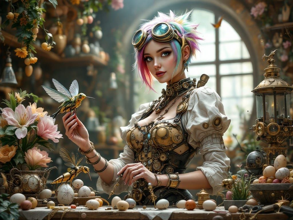Steampunk Easter Egg Artificer Craftsmanship