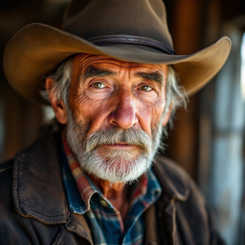Weathered Rancher Reflects on a Lifetime of Hard Work