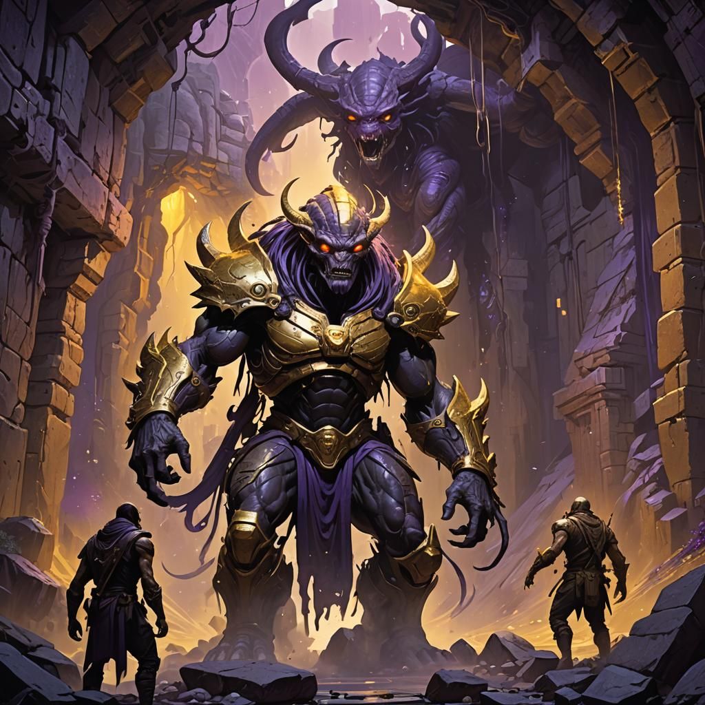 Alien Boomer Invasion: Dark Fantasy Concept Art