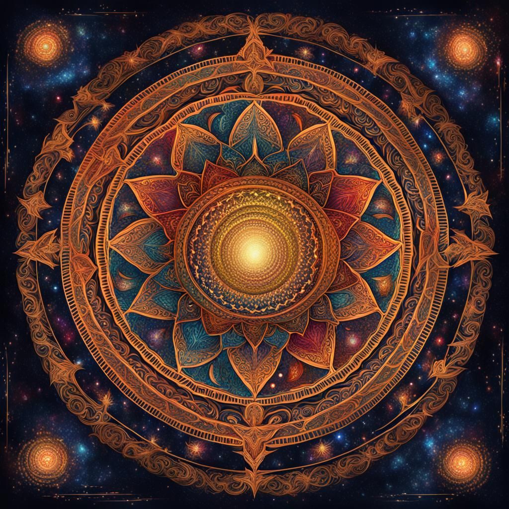 Epic Fantasy Universe Mandala