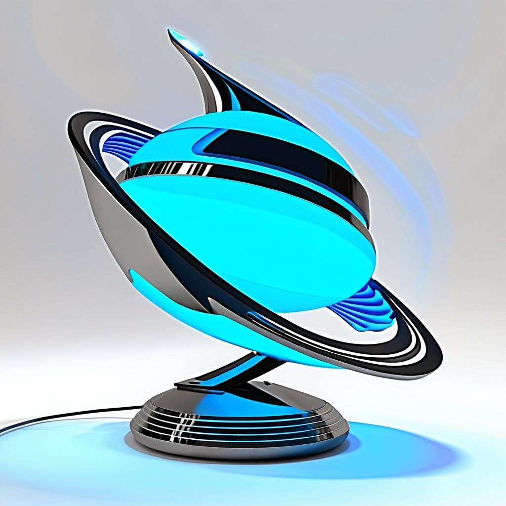 Futuristic Genie Lamp: A Modern Take