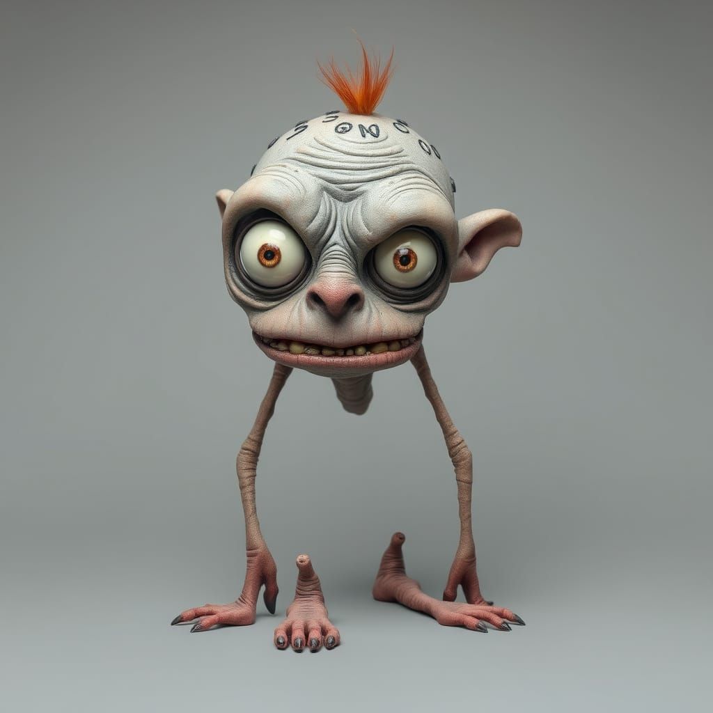 AI's Interpretation of Weird