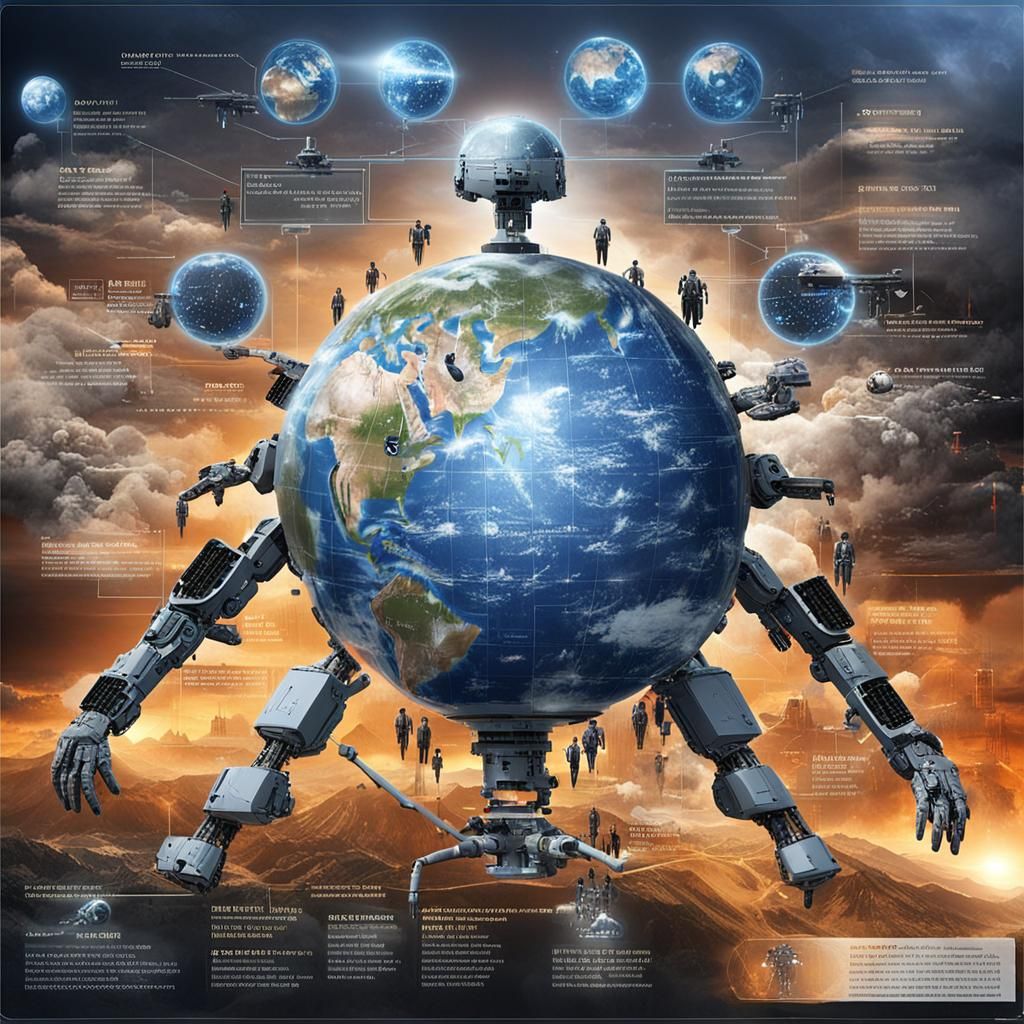 Skynet's War: AI vs Humanity in Cyberpunk Apocalypse