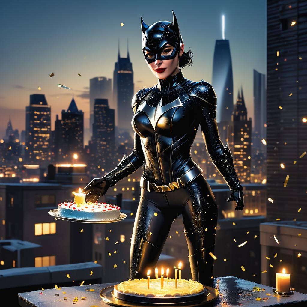 Catwoman wishes you a happy birthday