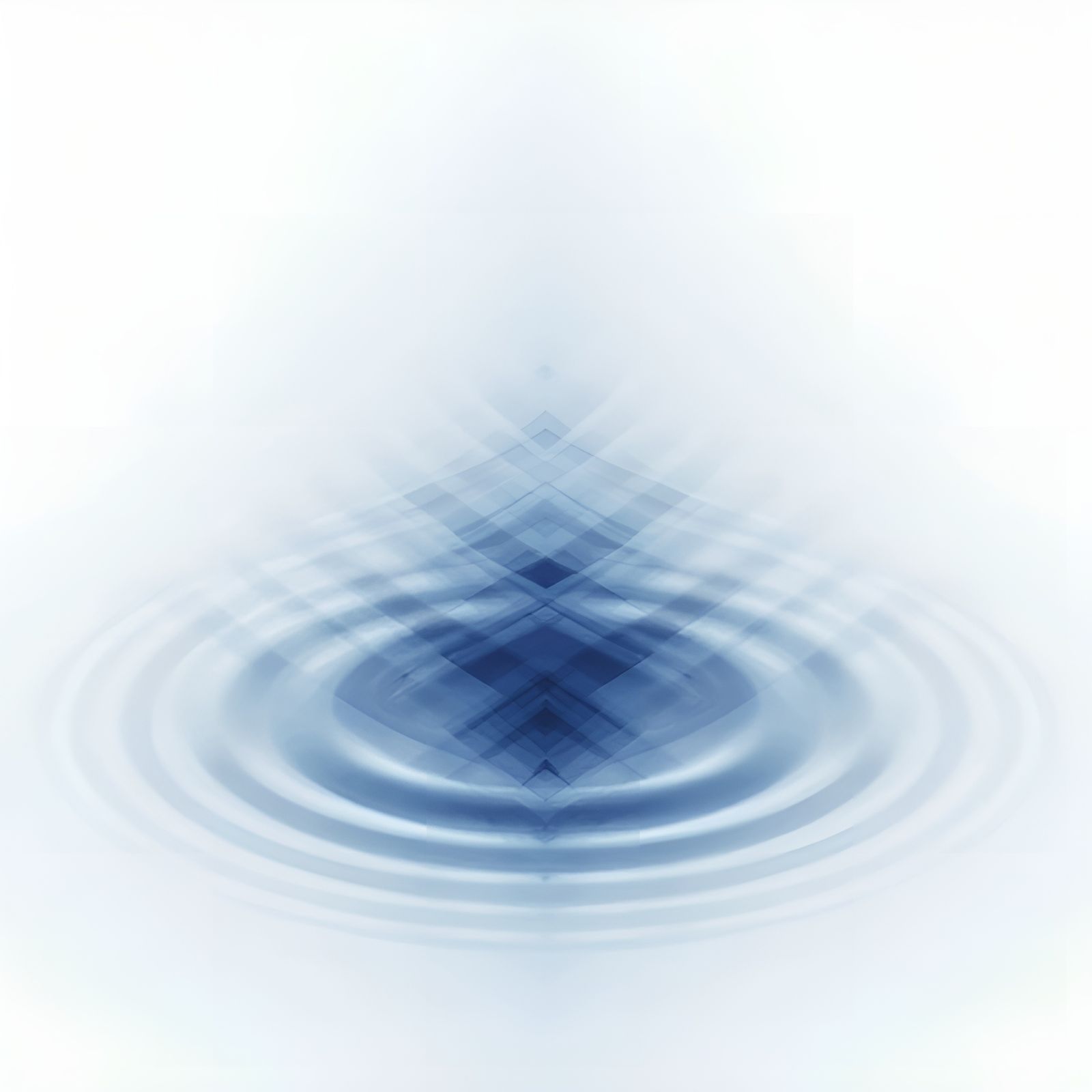 Ethereal Minimalist Poster in Iridescent Hues