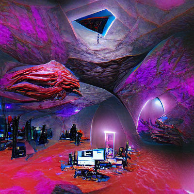 Abstract Overmind Concept Art