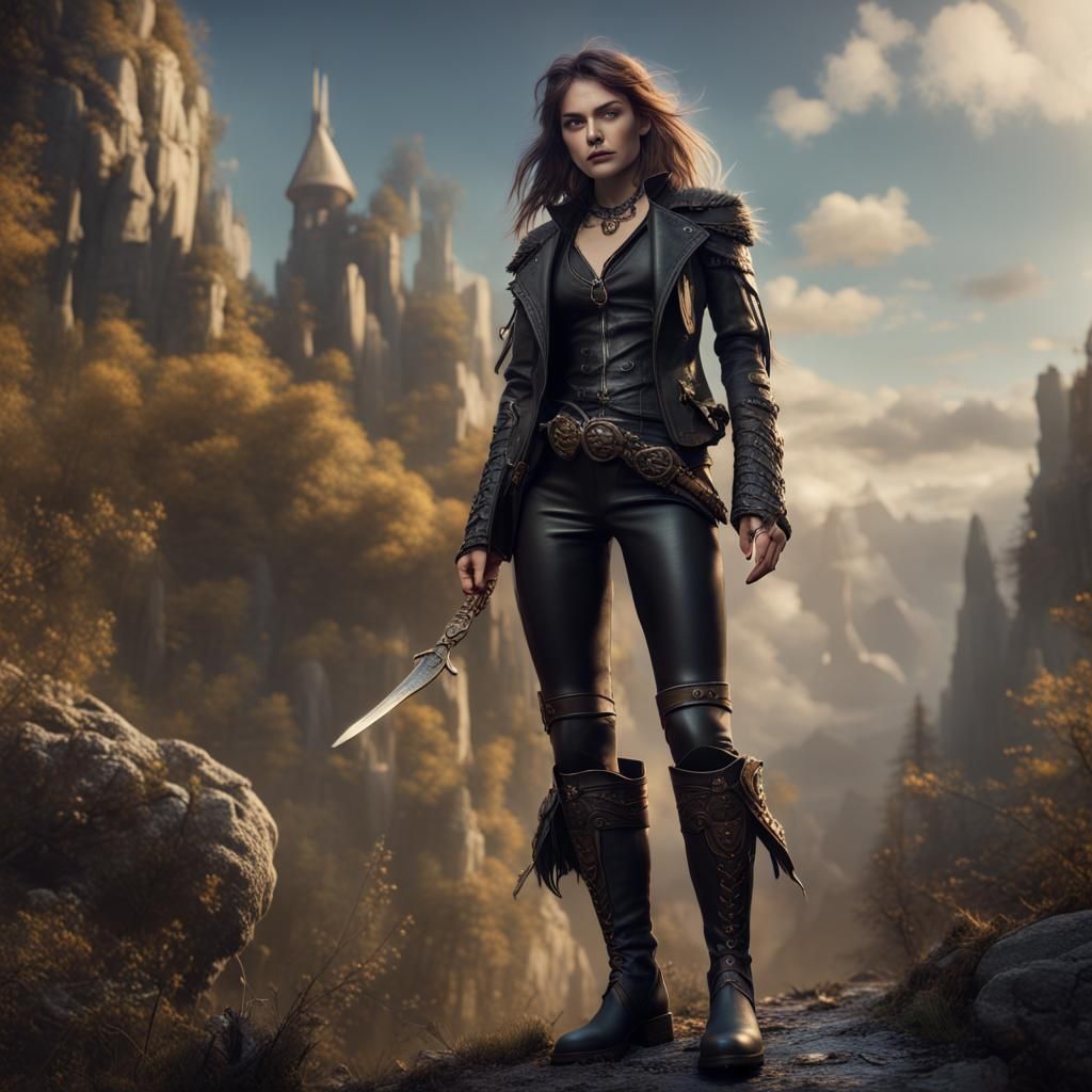 Marie Temara Celebrates Animalism: Detailed Matte Painting