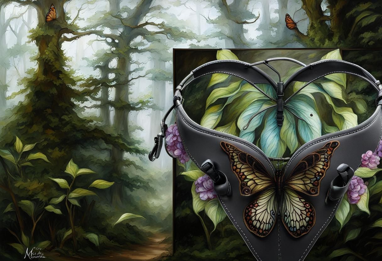 Realistic Butterfly Wings Masterpiece