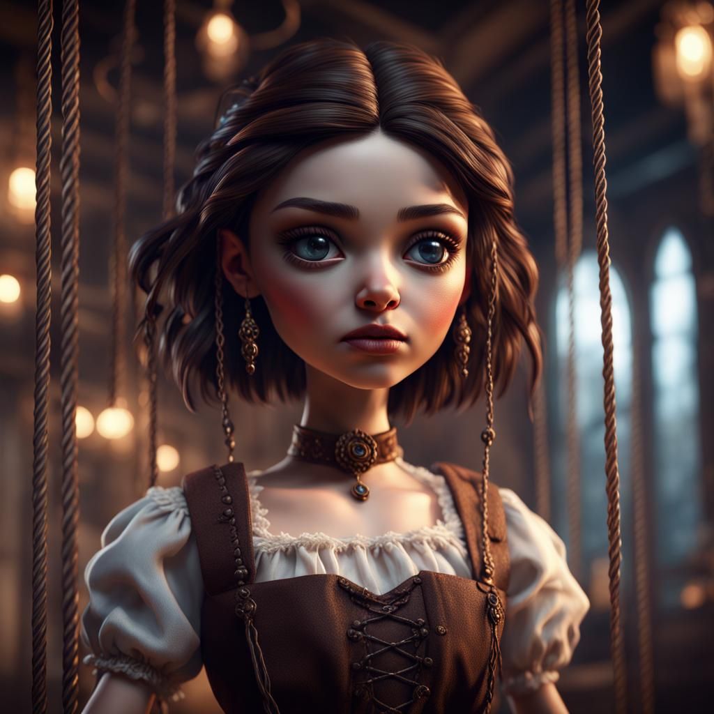 a puppet girl