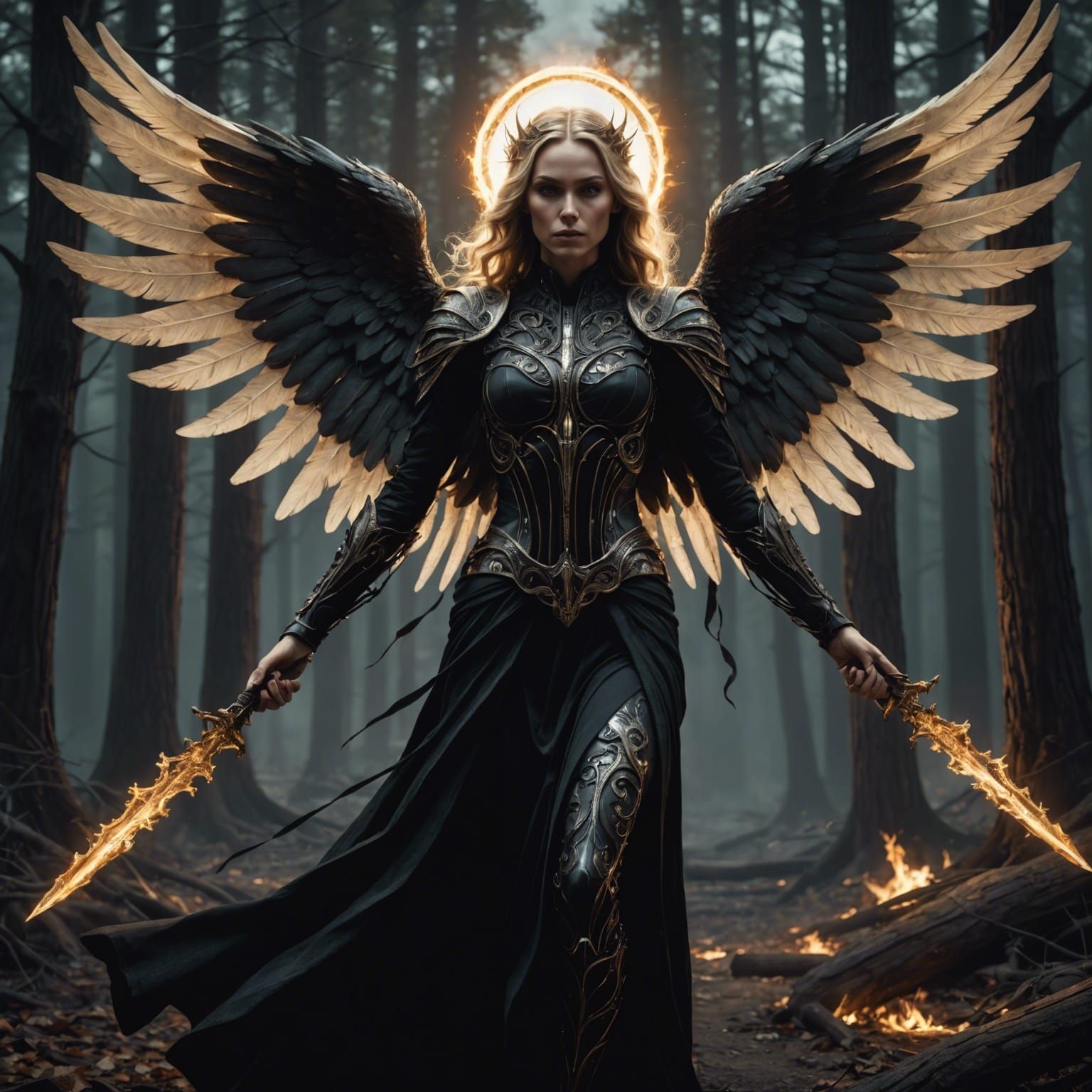 Angel of Death in Radioactive Light