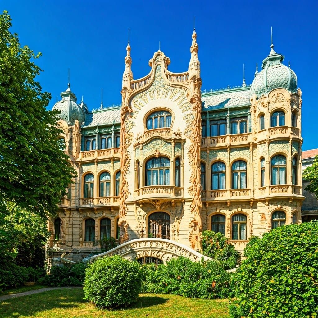 Kőrössy Villa: Hungarian Art Nouveau Architecture